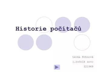 historie po ta
