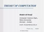 PPT - Chapter 12: Theory of Computation PowerPoint Presentation, free ...