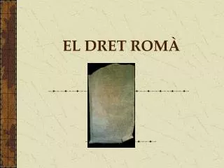 el dret rom