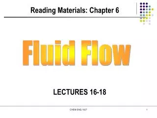 Reading Materials: Chapter 6