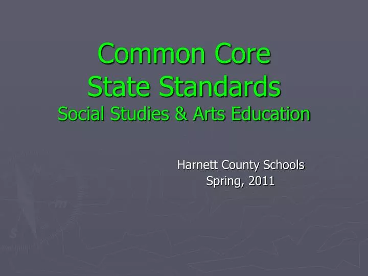 common core state standards social studies arts education