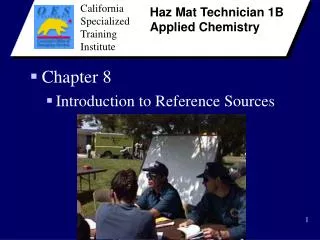 Chapter 8 Introduction to Reference Sources