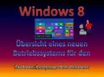 Windows 8 - slide 1