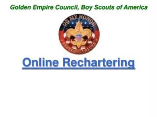 Online Rechartering