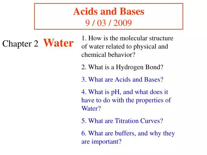 Buffers & Indicators - Acids And Bases 101: The Basics Of Chemistry