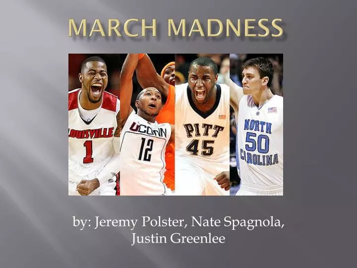 PPT March madness PowerPoint Presentation free download ID:2969165