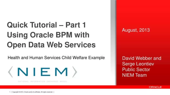 quick tutorial part 1 using oracle bpm with open data web services