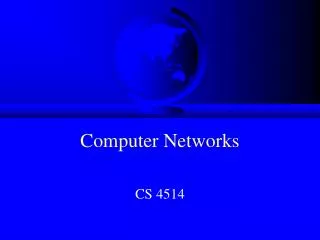 Computer Networks