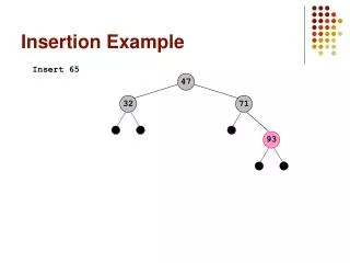 Insertion Example