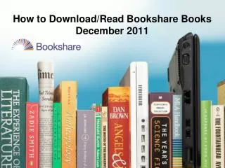 How to Download/Read Bookshare Books December 2011