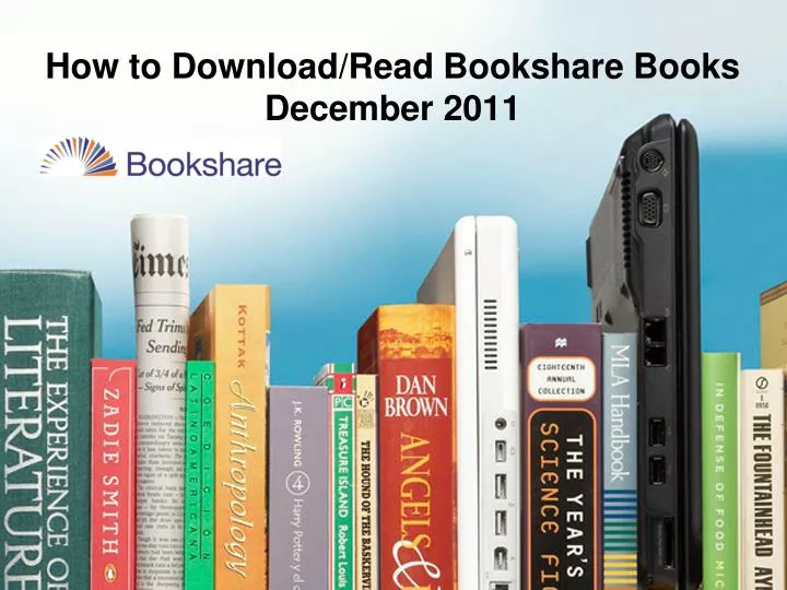 how to download read bookshare books december 2011
