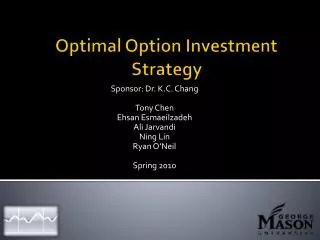 Optimal Option Investment Strategy