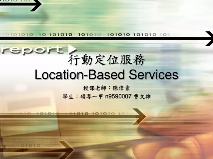 location based services