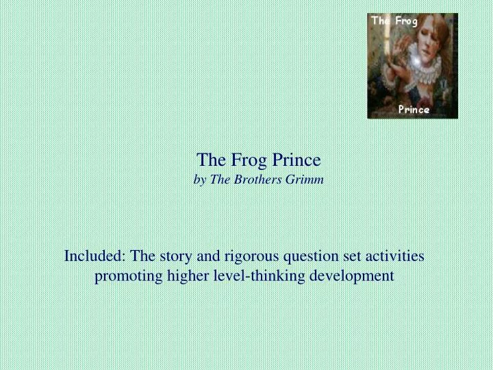 the frog prince by the brothers grimm