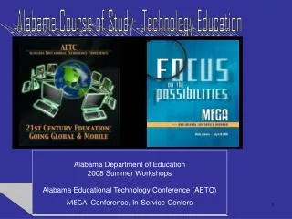 Alabama Course of Study: Technology Education