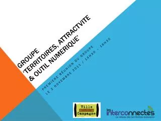 groupe territoires attractvite outil numerique