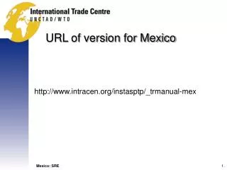 URL of version for Mexico