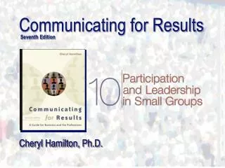 Communicating for Results Seventh Edition