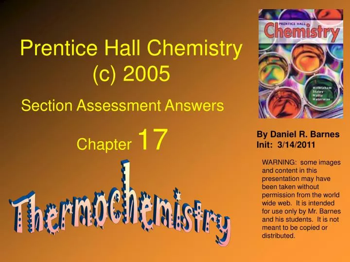 prentice hall chemistry c 2005