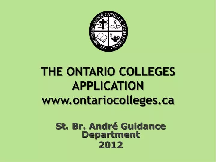 the ontario colleges application www ontariocolleges ca