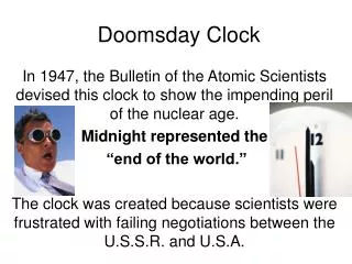 Doomsday Clock