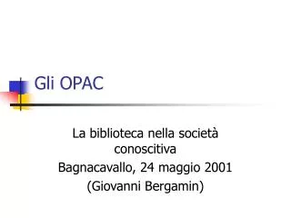 gli opac