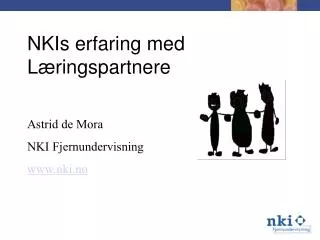 nkis erfaring med l ringspartnere