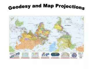 Geodesy and Map Projections