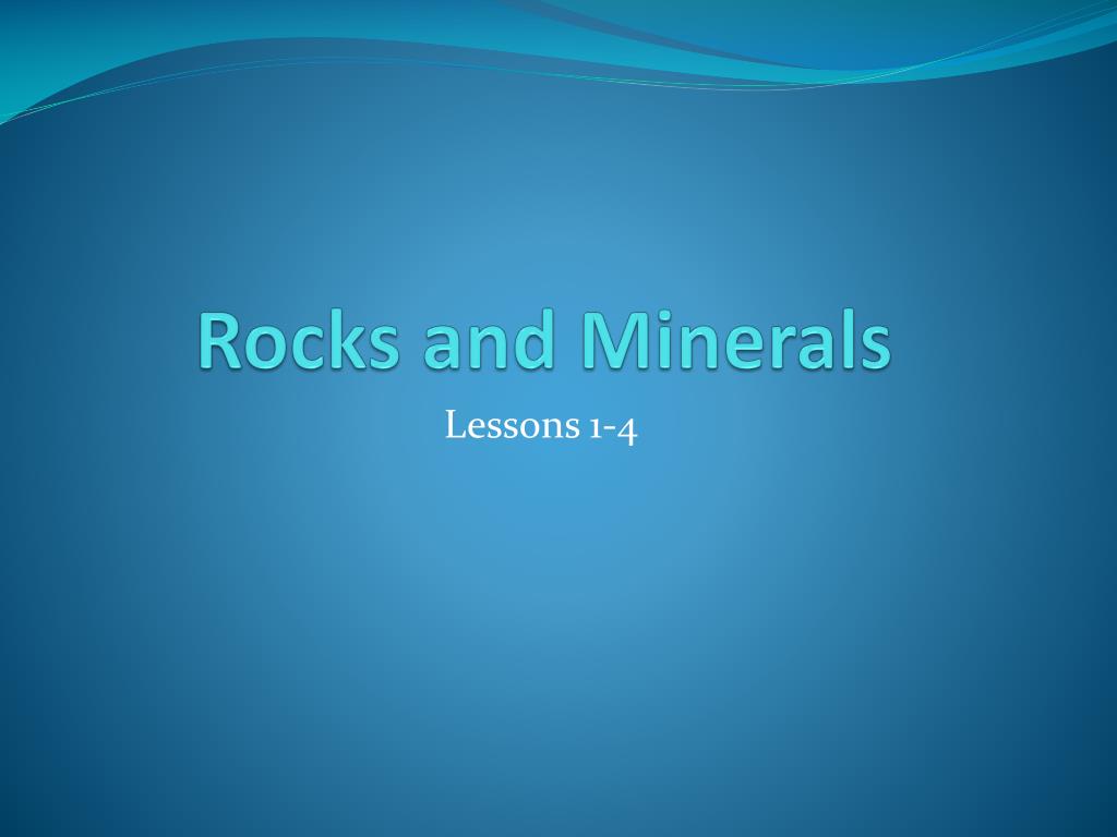 PPT - Rocks and Minerals PowerPoint Presentation, free download - ID ...