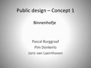public design concept 1