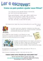 Ler e escrever: - slide 1