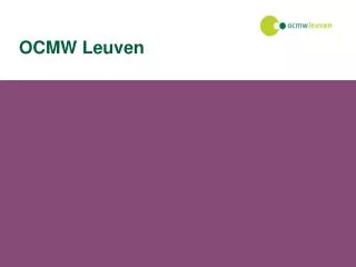 ocmw leuven