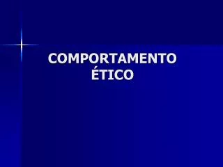 comportamento tico