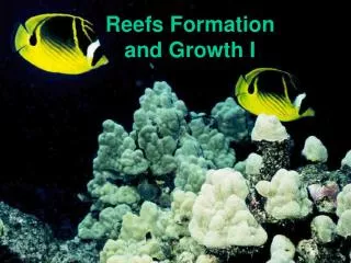 Reefs Formation and Growth I