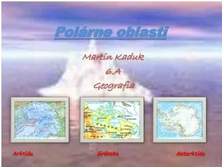 pol rne oblasti