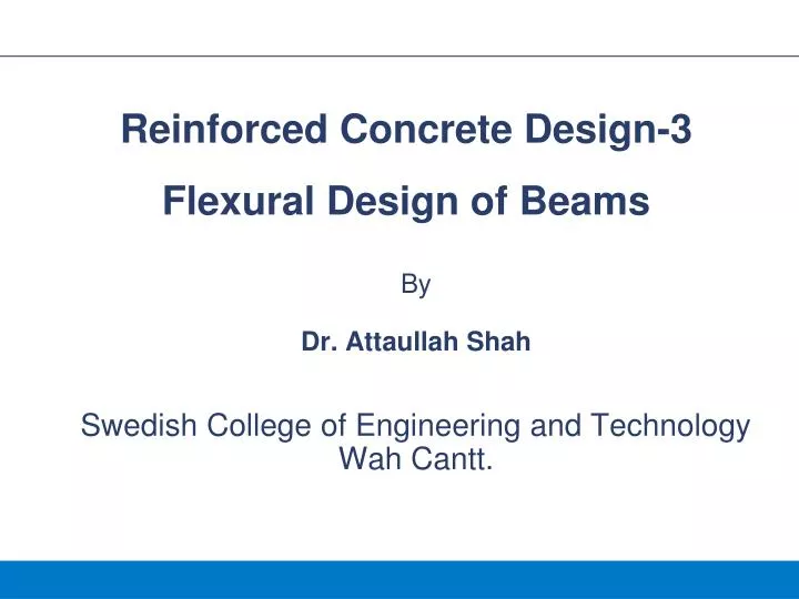 by dr attaullah shah swedish college of engineering and technology wah cantt
