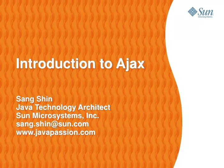 introduction to ajax