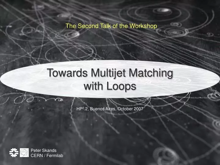 towards multijet matching with loops
