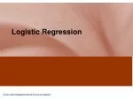 Logistic Regression - slide 1