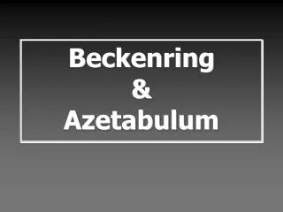 beckenring azetabulum