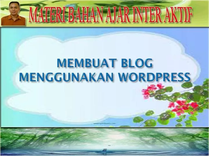 membuat blog menggunakan wordpress