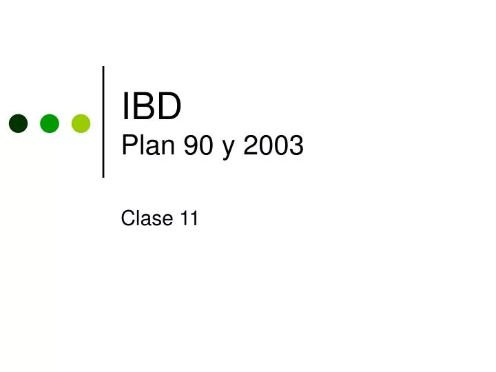 ibd plan 90 y 2003