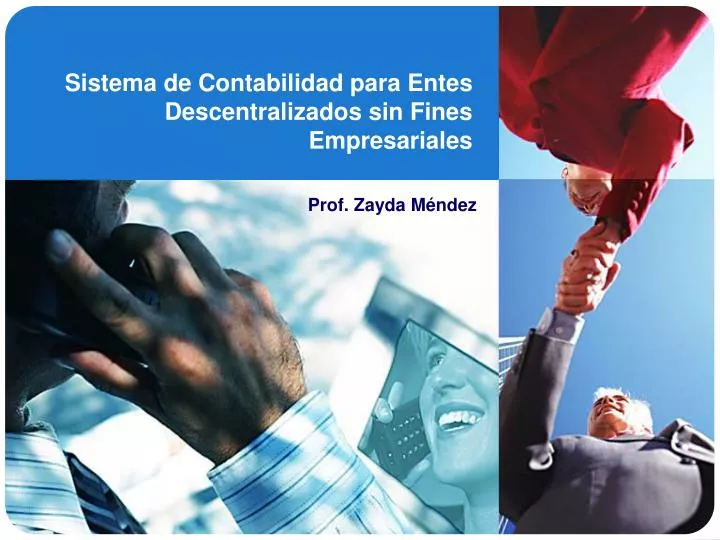 sistema de contabilidad para entes descentralizados sin fines empresariales