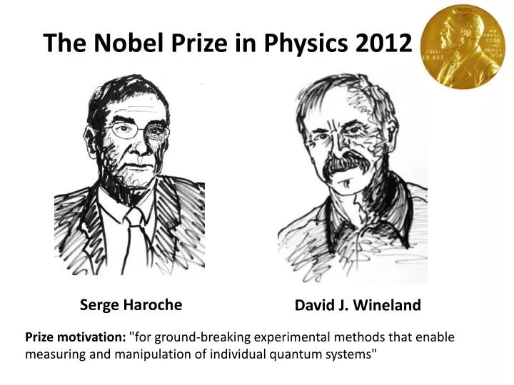 the nobel prize in physics 2012