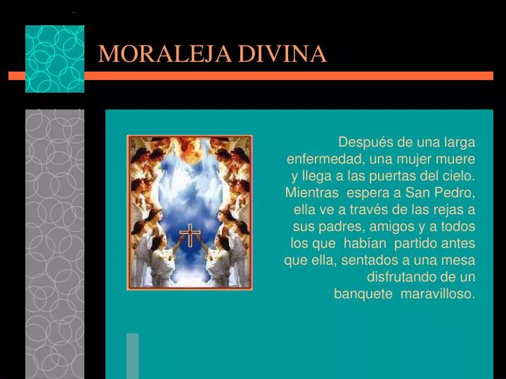 moraleja divina