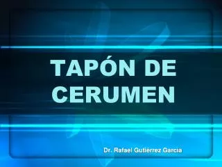 tap n de cerumen