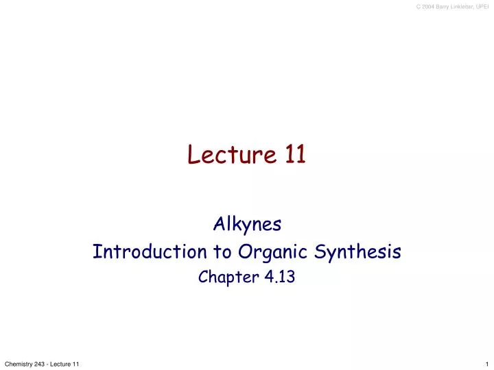 lecture 11