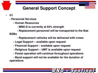 General Support Concept