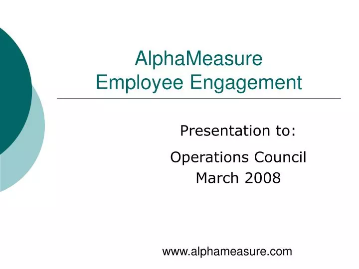 alphameasure employee engagement