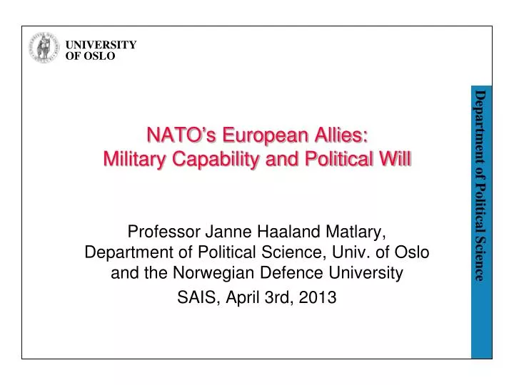 nato s european allies military capability and political will